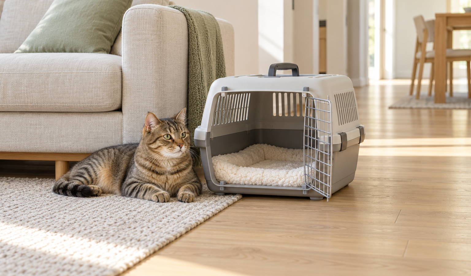 Where to Keep a Cat Carrier in a Small Apartment: A Fit and Access Checklist