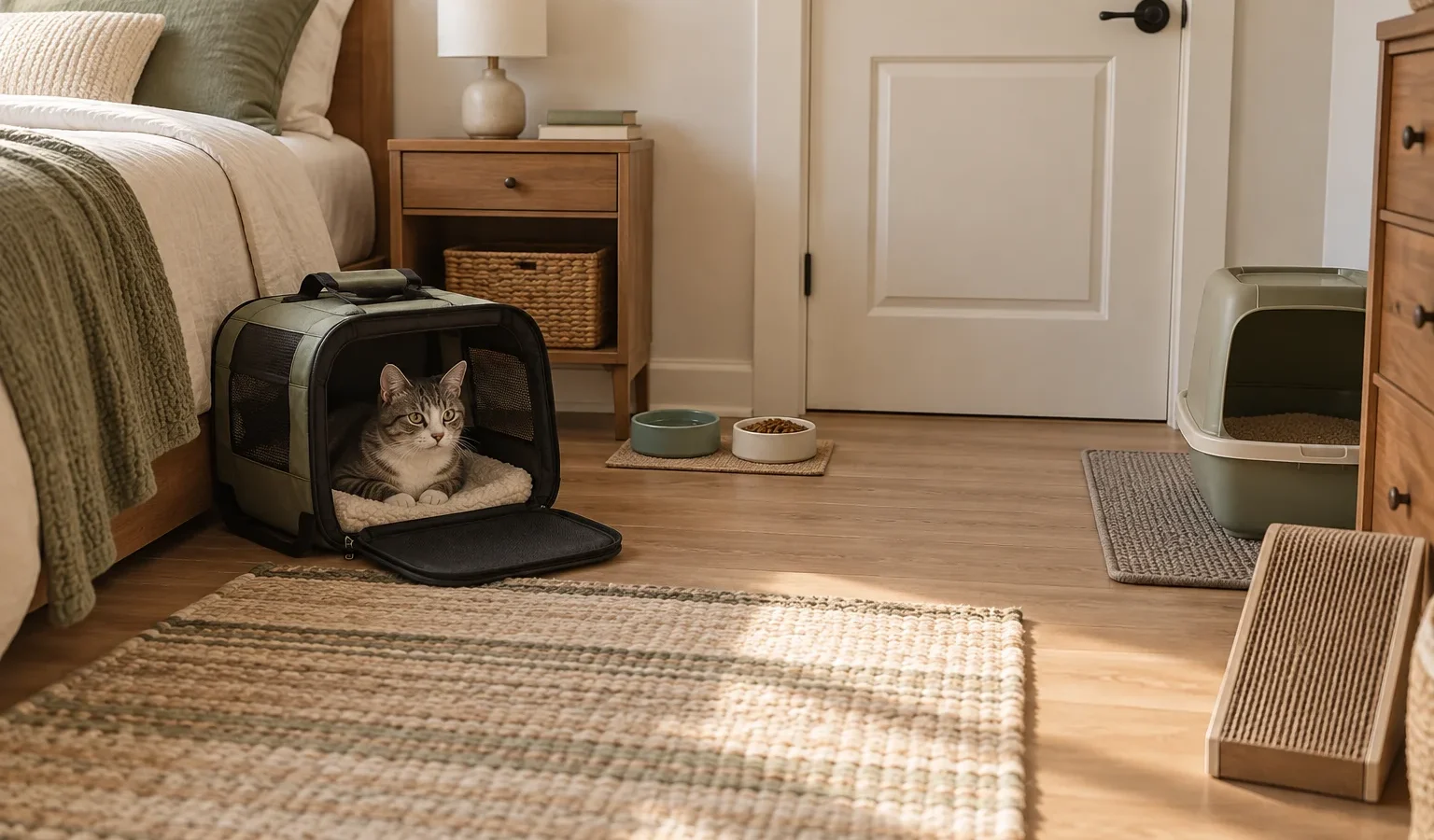 New Cat Transition Room in a Small Apartment: A Practical Zone Map