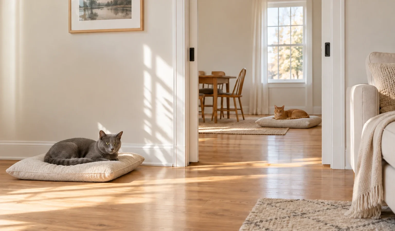 Two Cats in a Small Apartment: A Resource Access Map