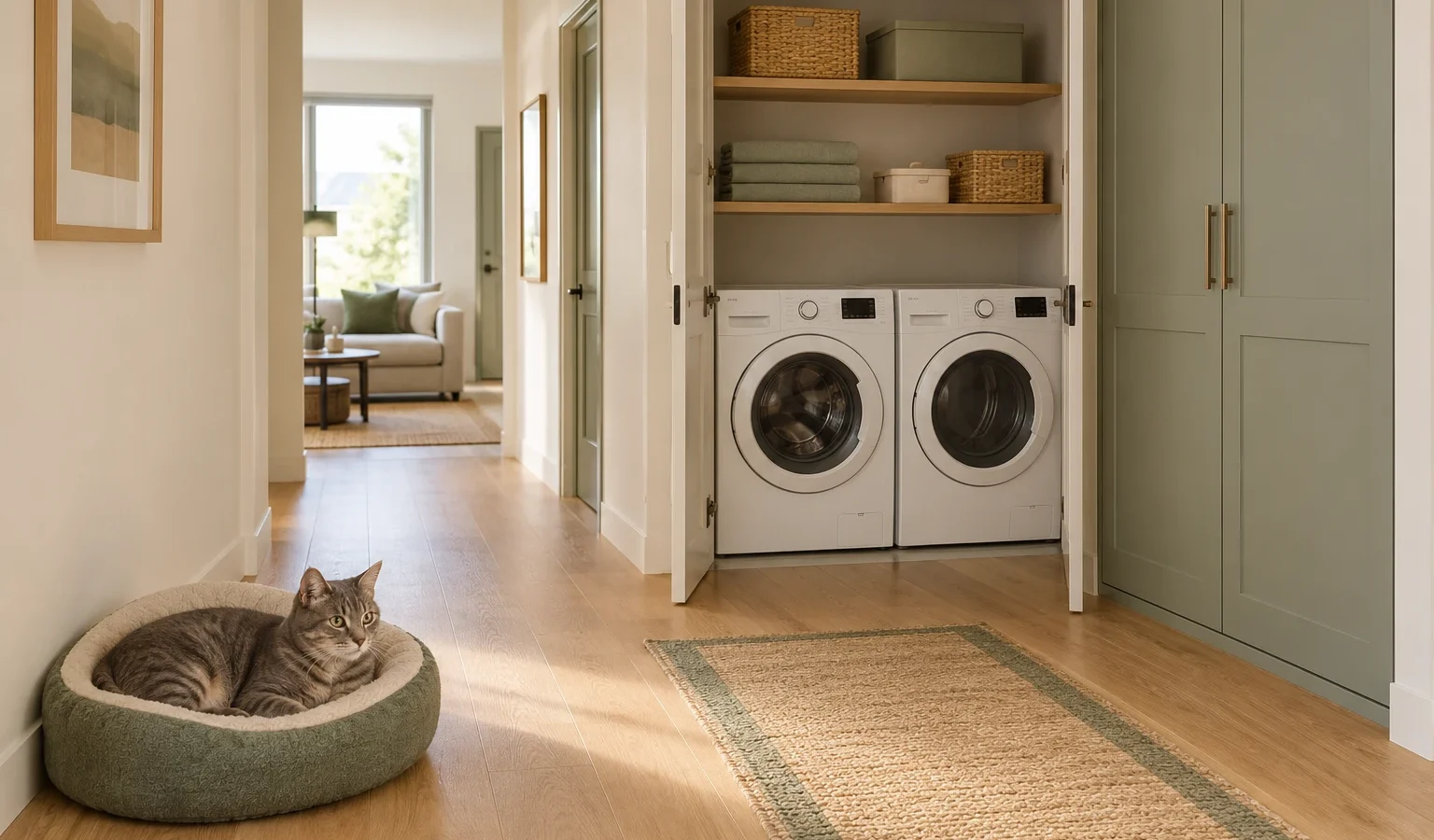 Cat-Safe Laundry Room Setup: An Access and Storage Checklist